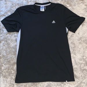 Adidas Medium Black Short Sleeve Dry Fit Tee